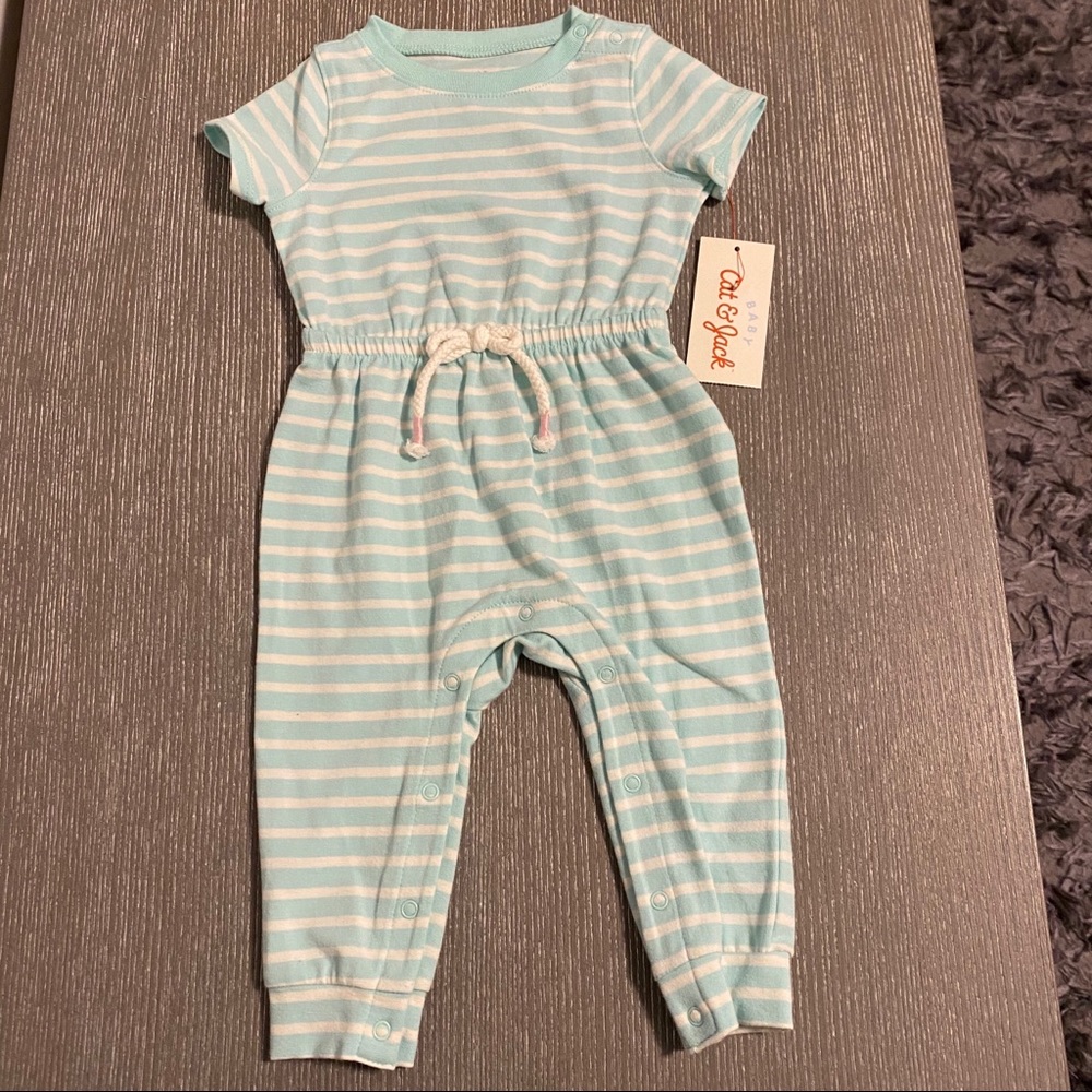 Cat & Jack Short Sleeve Romper 3-6M